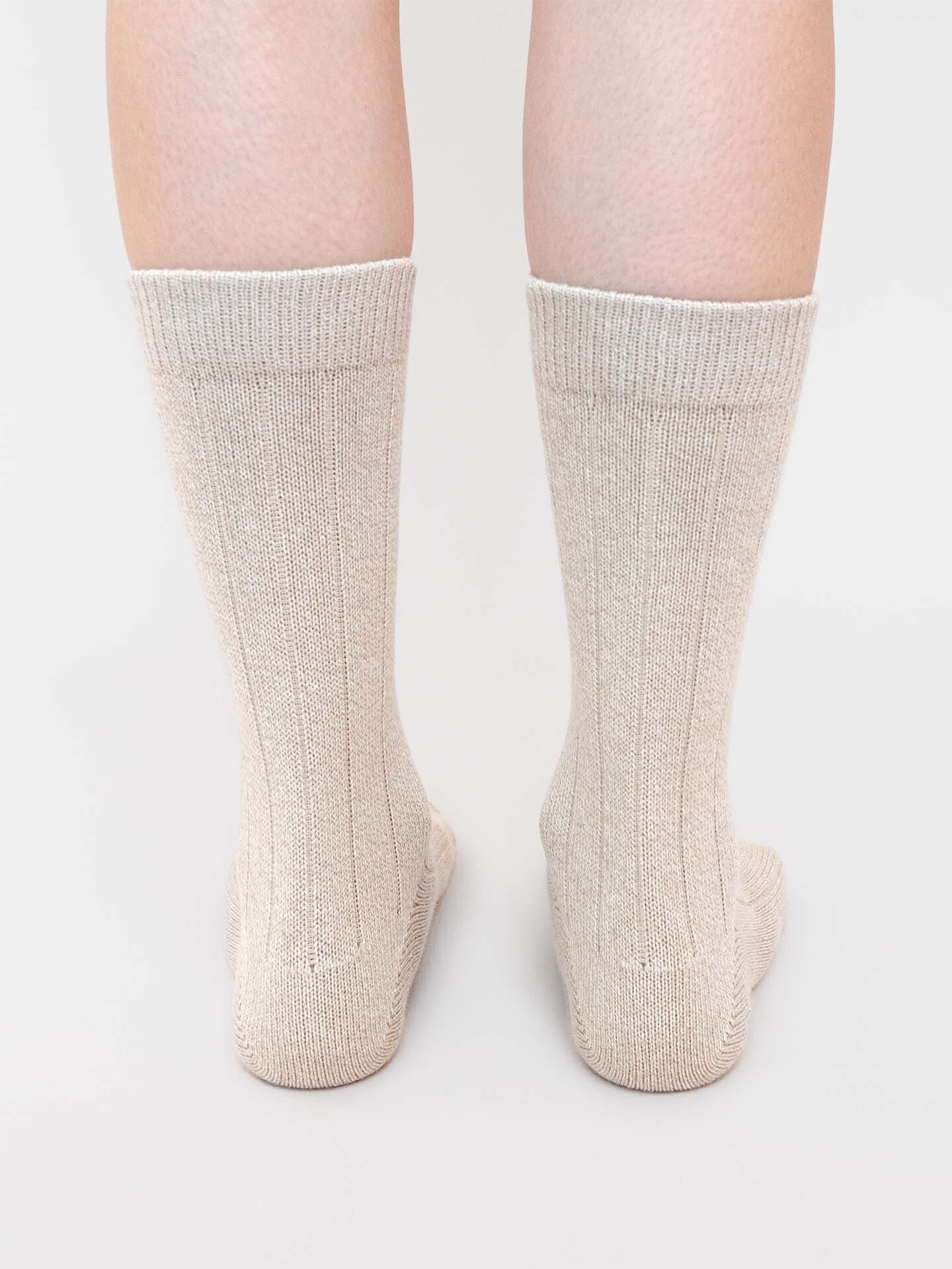 Textil Socken Erlich Astrid (2-Paar) sand