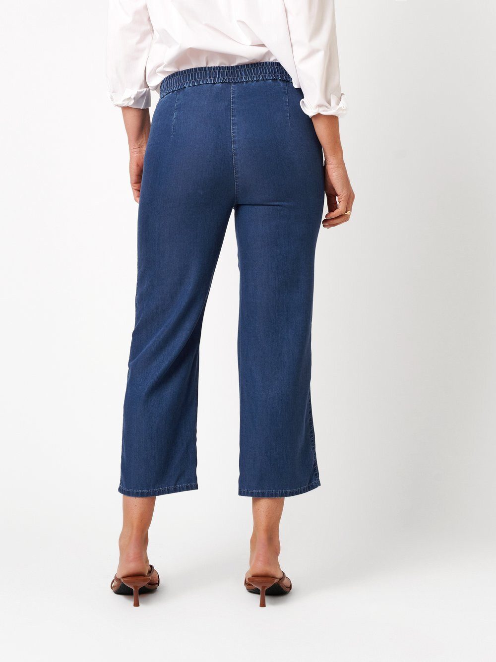 Relaxed by TONI Weite Jeans Scarlet 3/4 in 3/4-Länge