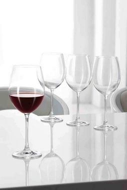 Nachtmann Rotweinglas Vivendi Bordeauxgläser 763 ml 4er Set, Kristallglas