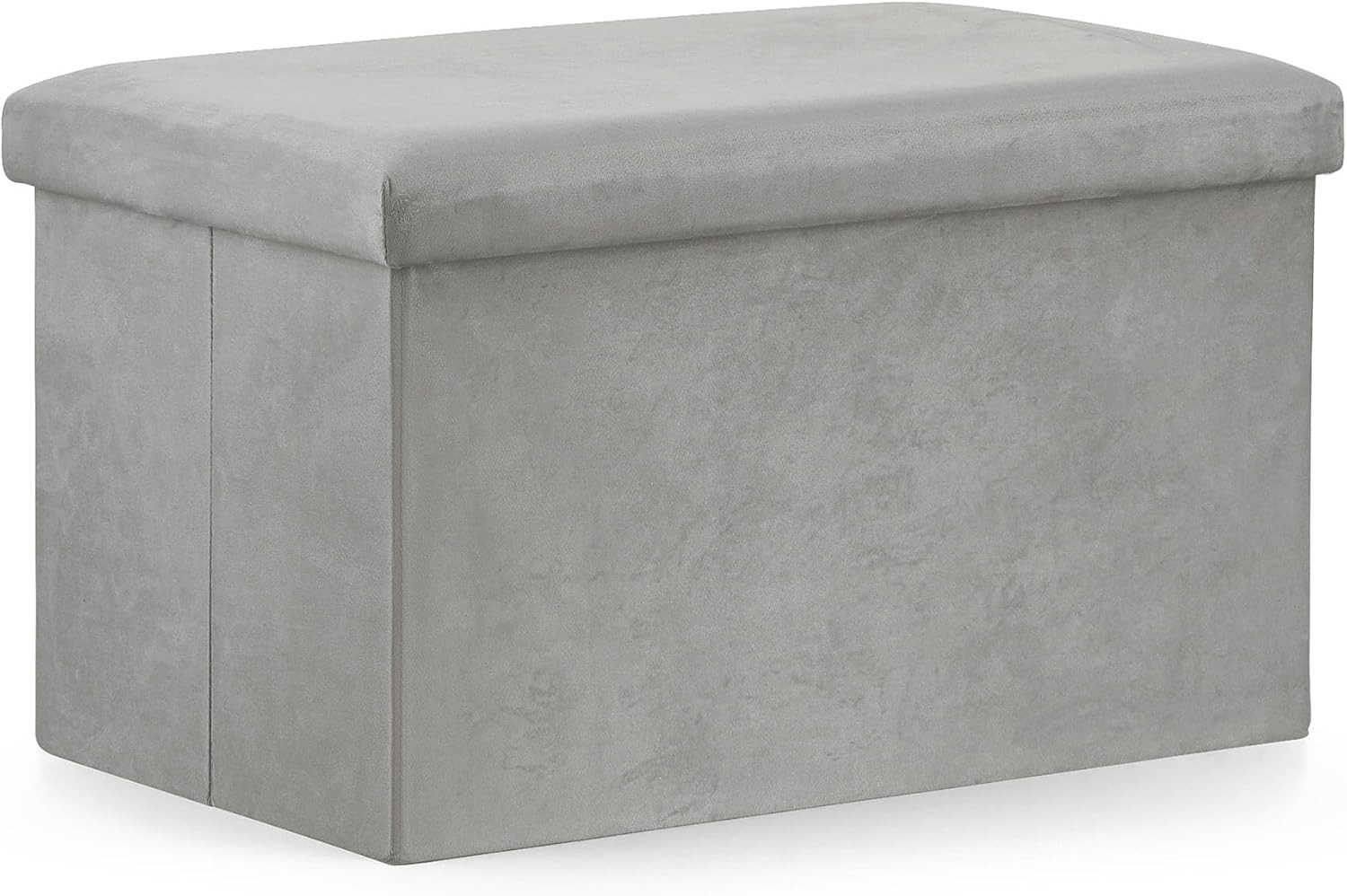 Best for Home Truhenbank Faltbarer Pouf XL mit Stauraum – Für Wohn-, Schlaf- & Kinderzimmer
