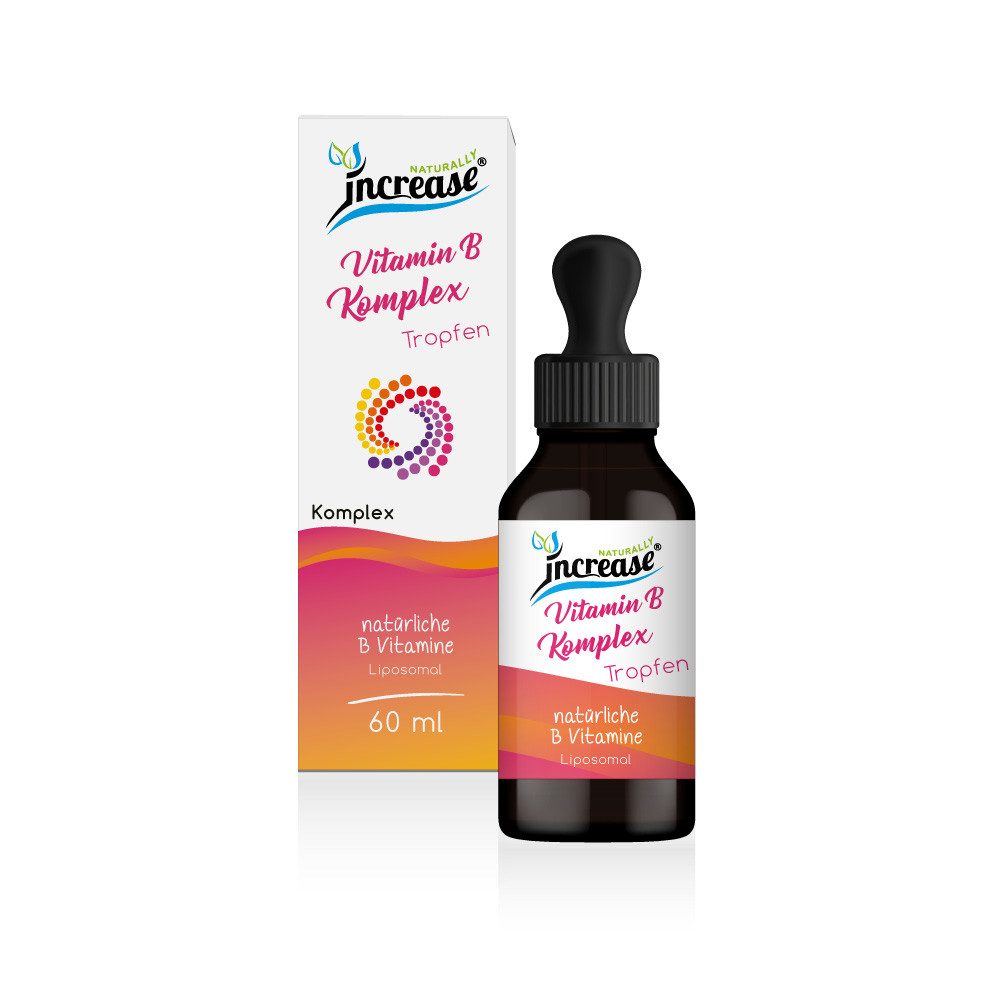 Liposomaler Vitamin B Komplex - 230mg Vitamin B pro Tag Tropfen