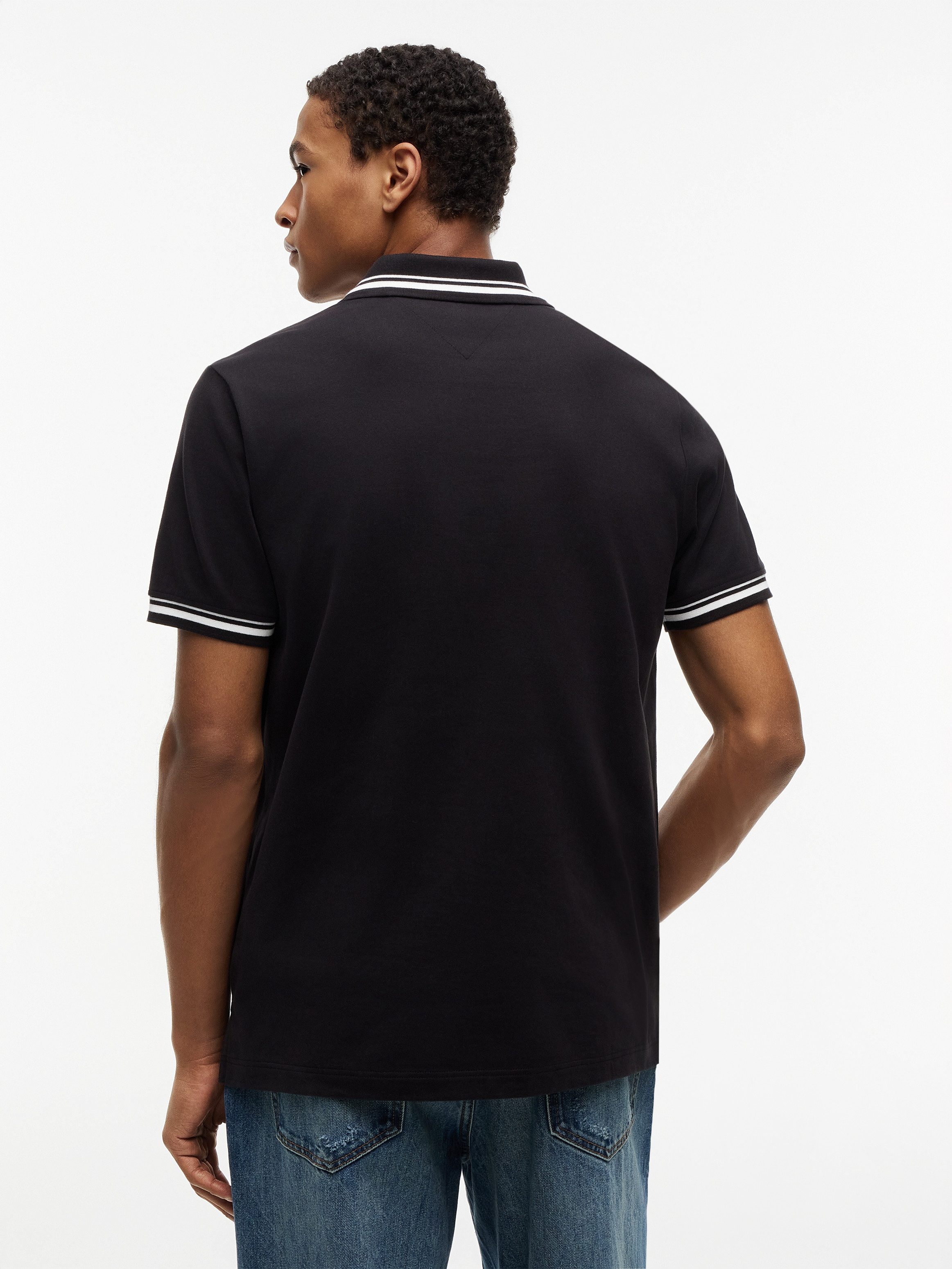 Tommy Jeans Poloshirt TJM REGULAR TIPPED Regular fit mit Polokragen – Bild 2 von 5