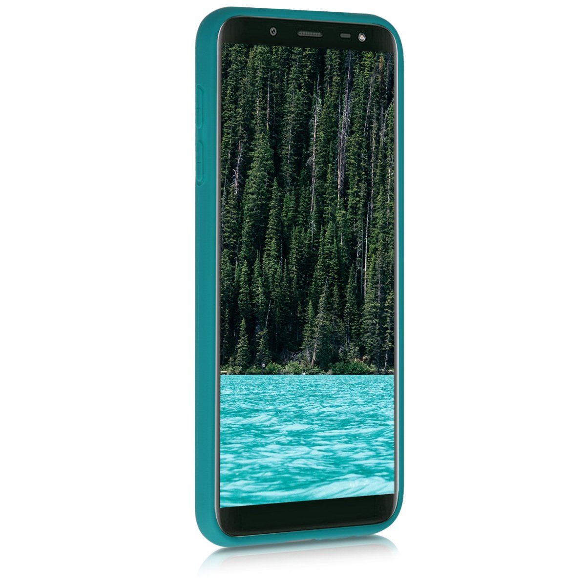 kwmobile Handyhülle Hülle für Samsung Galaxy J6, Hülle Silikon - Soft Handyhülle - Handy Case Cover
