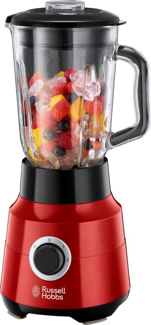 RUSSELL HOBBS Standmixer Desire 24720-56, 650 W, Spülmaschinengeeigneter  Glasbehälter (1,5 l) mit Einfüllöffnung