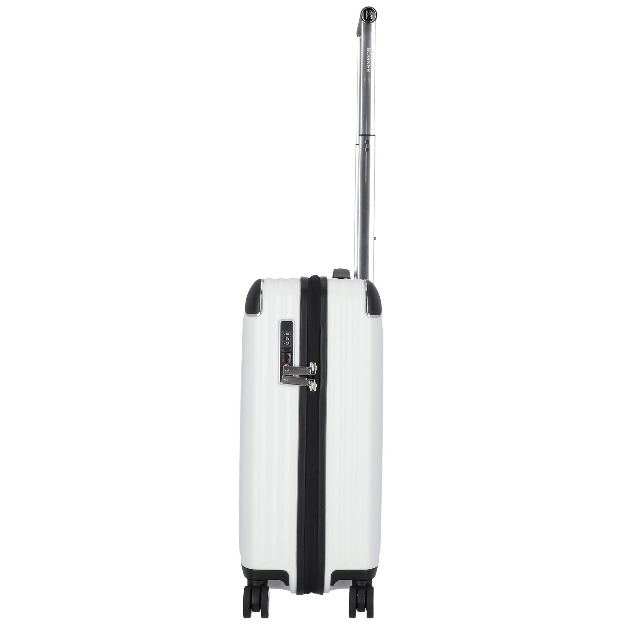 BOGNER Handgepäck-Trolley Piz Deluxe, 4 Rollen, Polycarbonat