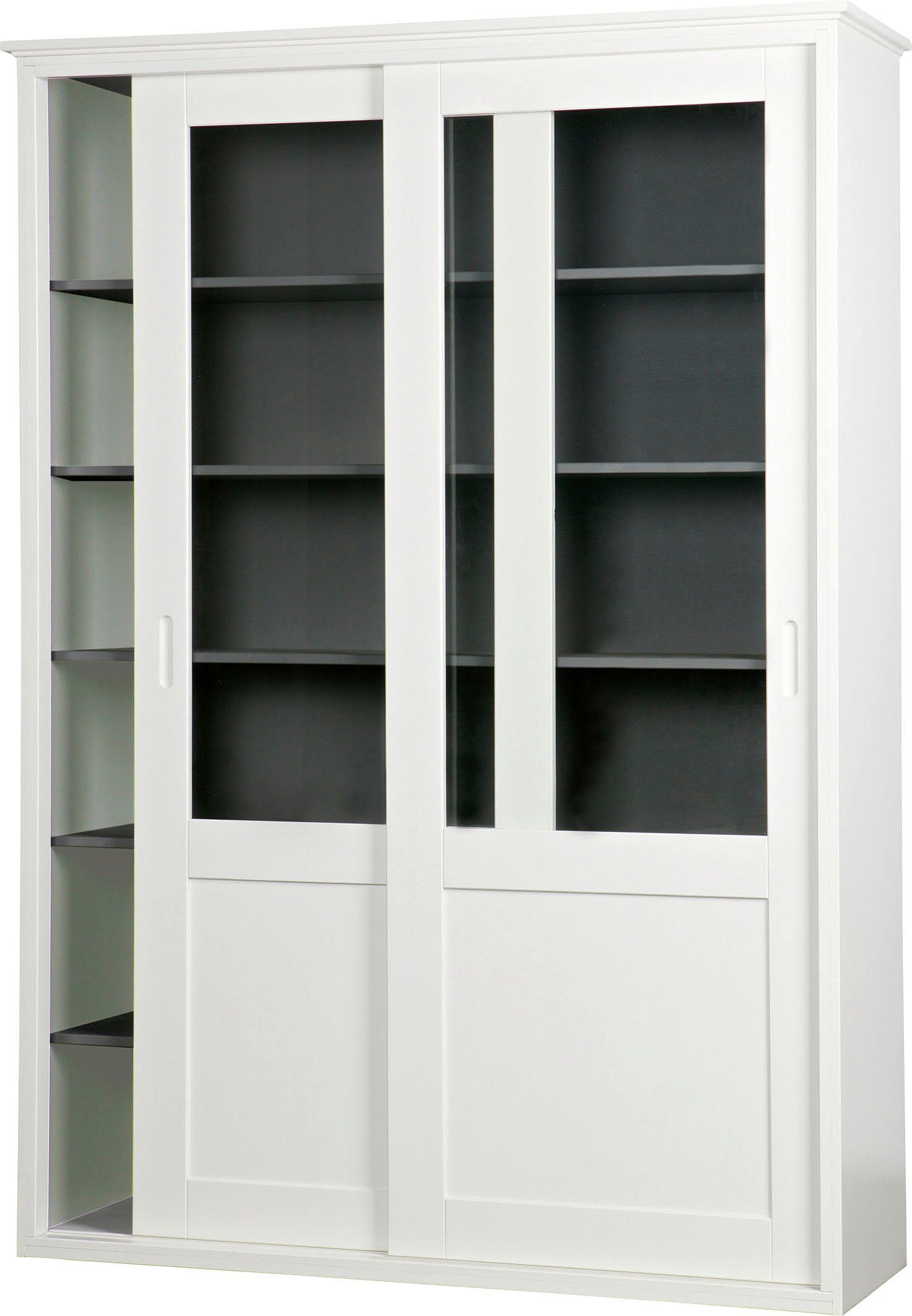 WOOOD Vitrine Vince aus massive Kiefer, günstig online kaufen