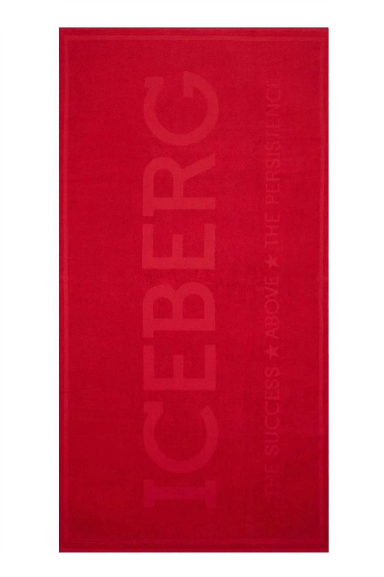 ICEBERG Купальные шорты  Luxus Strandtuch Rot, 90x170 cm – Elegantes Design mit Logo