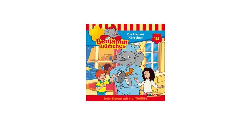 Hörspiel-CD Benjamin Blümchen 115 - Die kleinen Kätzchen