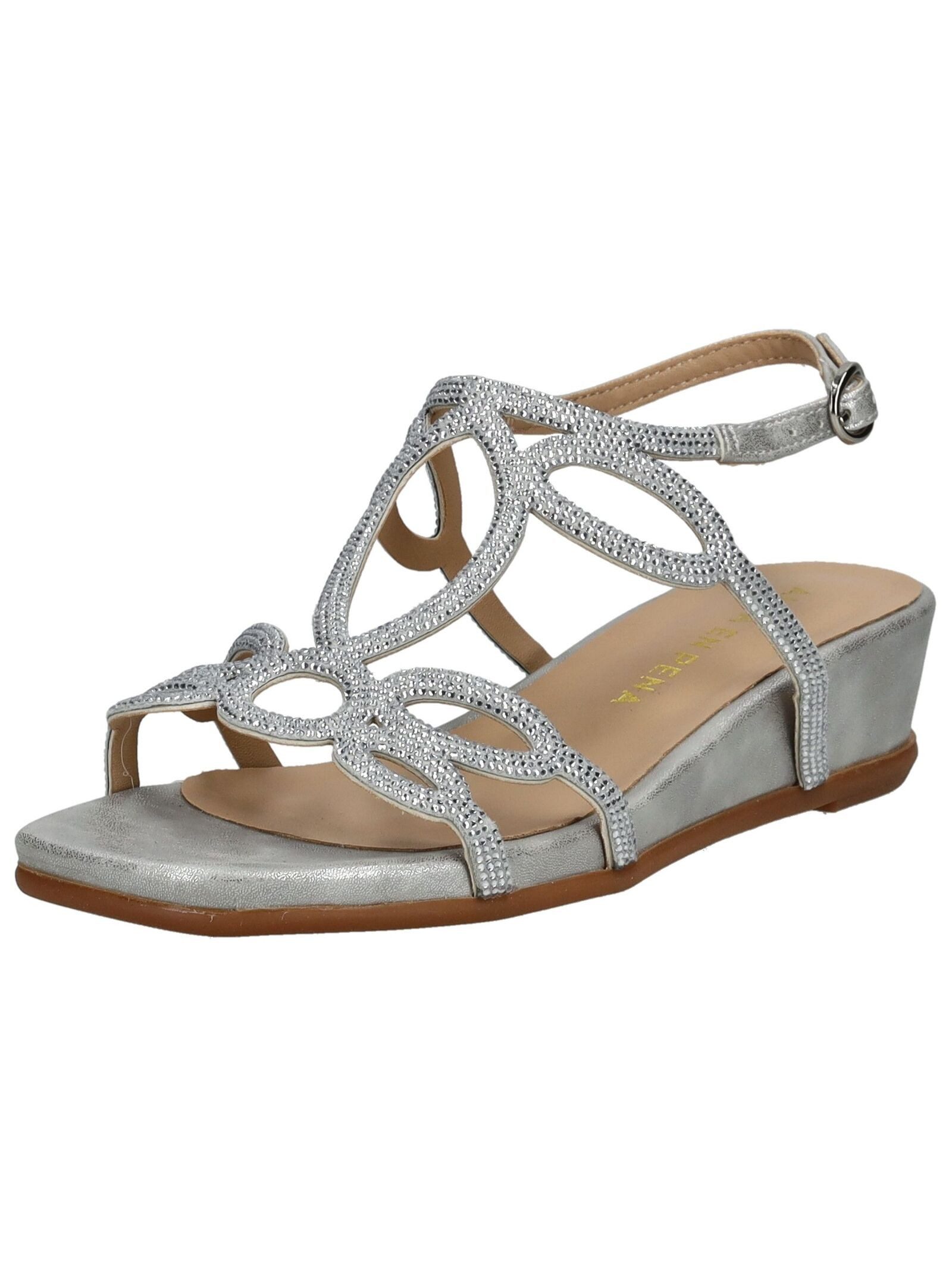 Alma en Pena ALMA EN PENA Sandalen Textil Keilsandalette