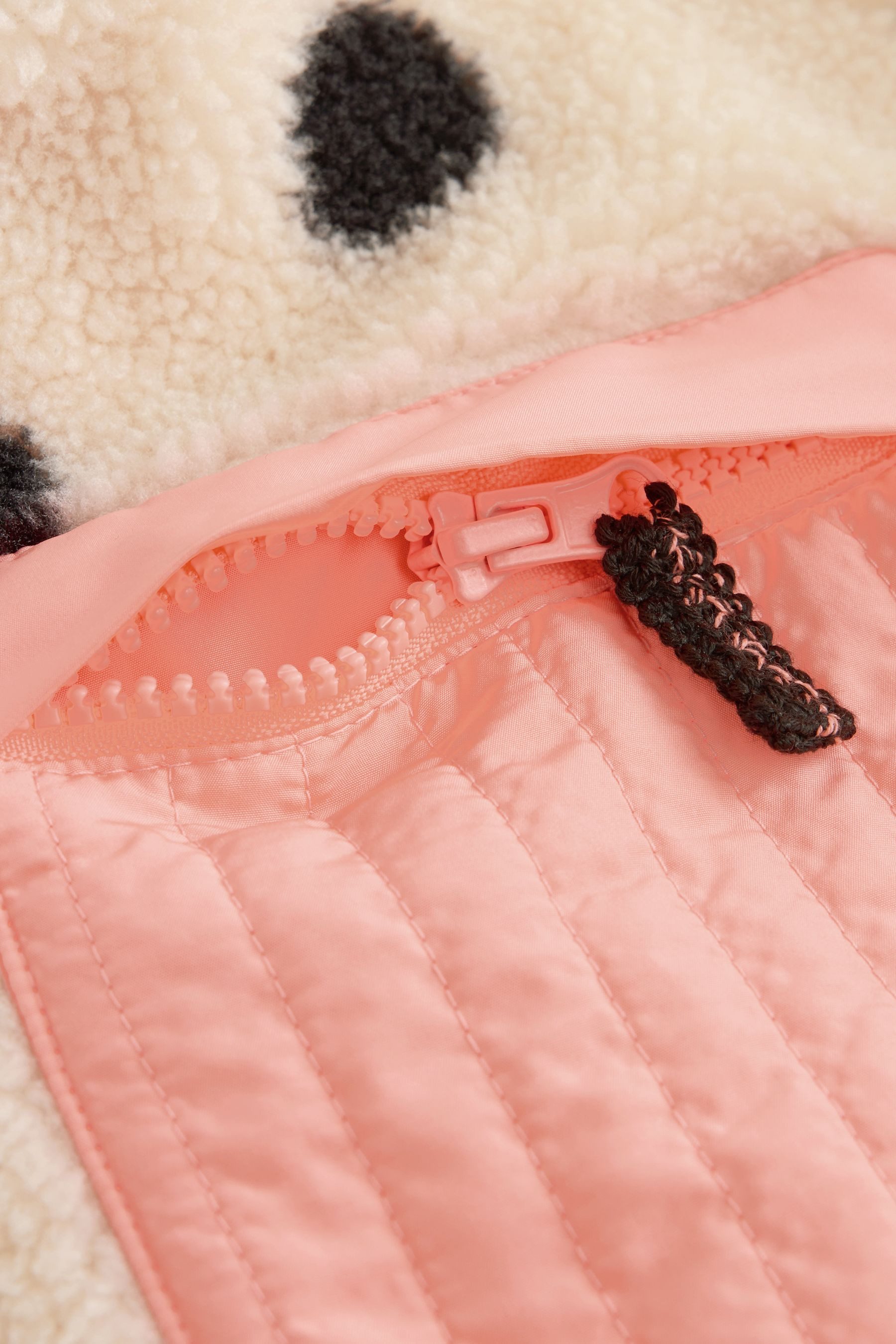 Next Kapuzenfleecejacke Kapuzenjacke aus Plüsch (1-St) – Bild 5 von 5