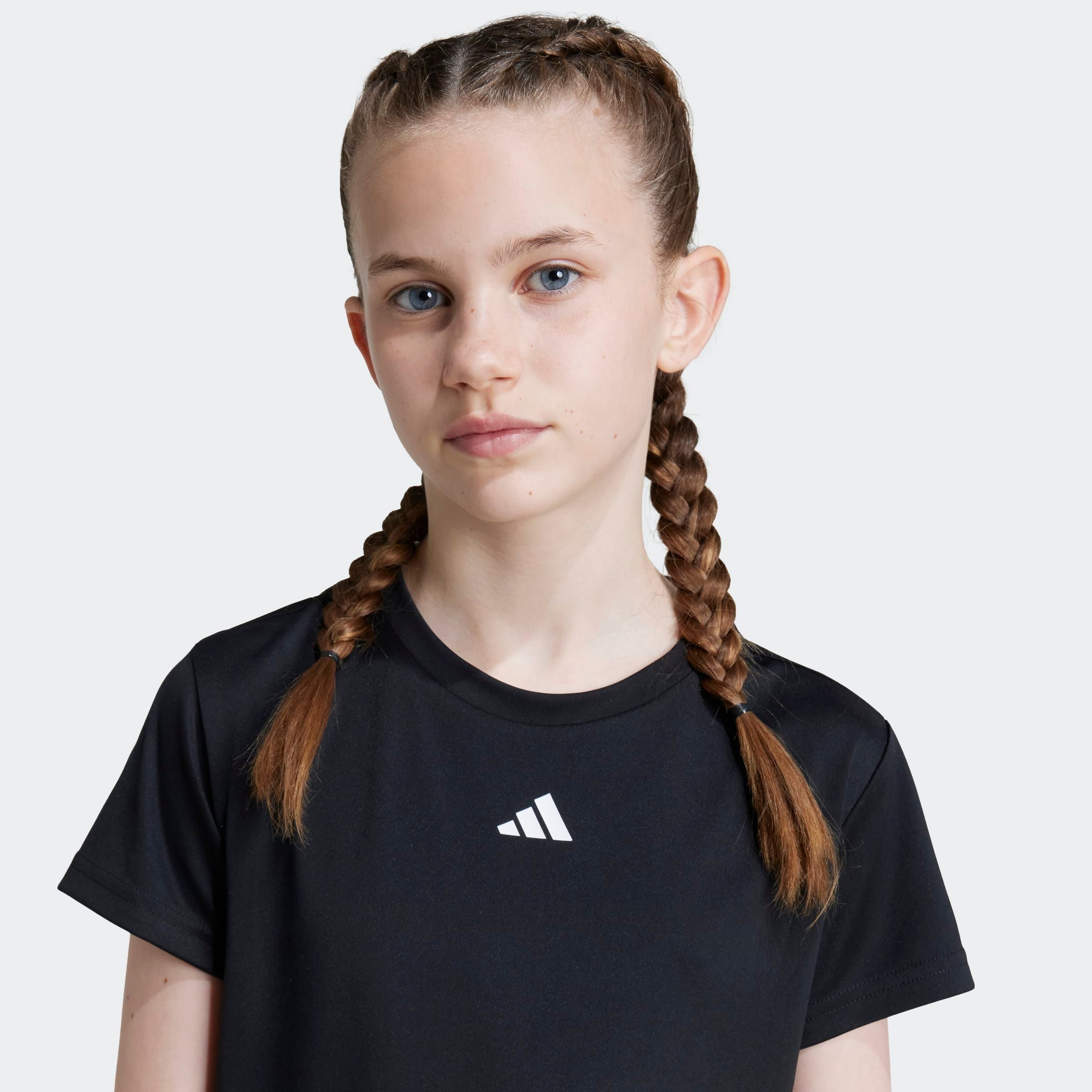 adidas Sportswear T-Shirt TRAIN ESSENTIALS REGULAR FIT LOGO TRAINING KIDS – Bild 3 von 5