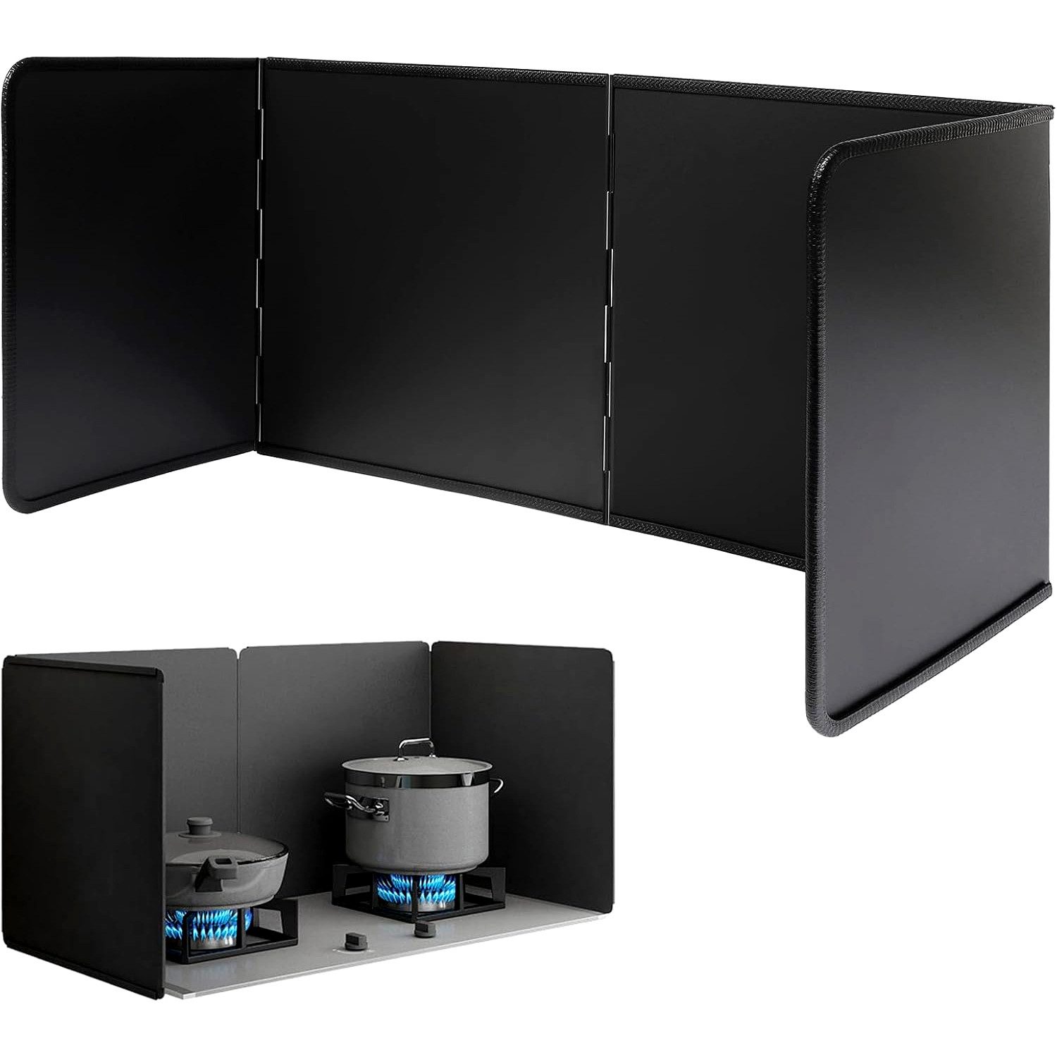 NUODWELL Küchenrückwand Küchen Antihaft Spritzschutz, Spritzschutz Faltwand günstig online kaufen