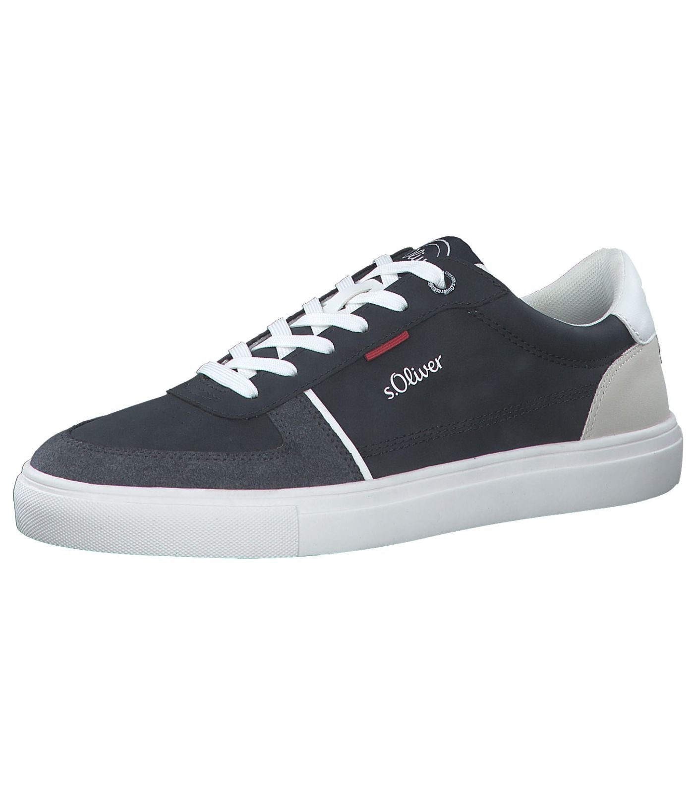 s.Oliver Sneaker Lederimitat Sneaker Navy