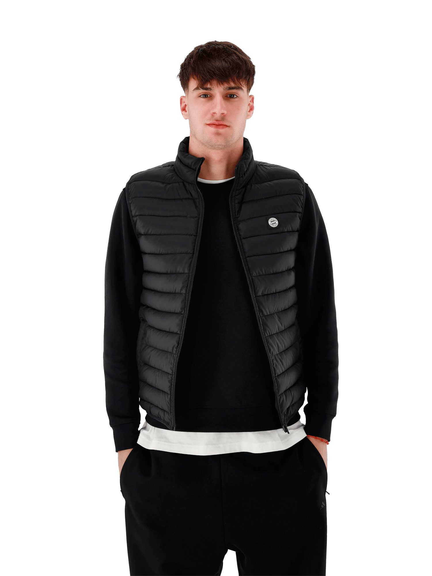 FC Bayern München Longweste FC Bayern München, Steppweste, Unisex, Schwarz günstig online kaufen