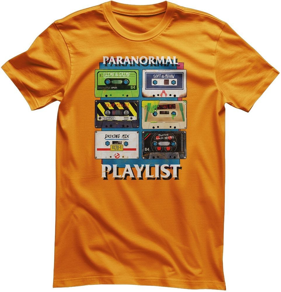 Ghostbusters T-Shirt Paranormal Playlist T-Shirt