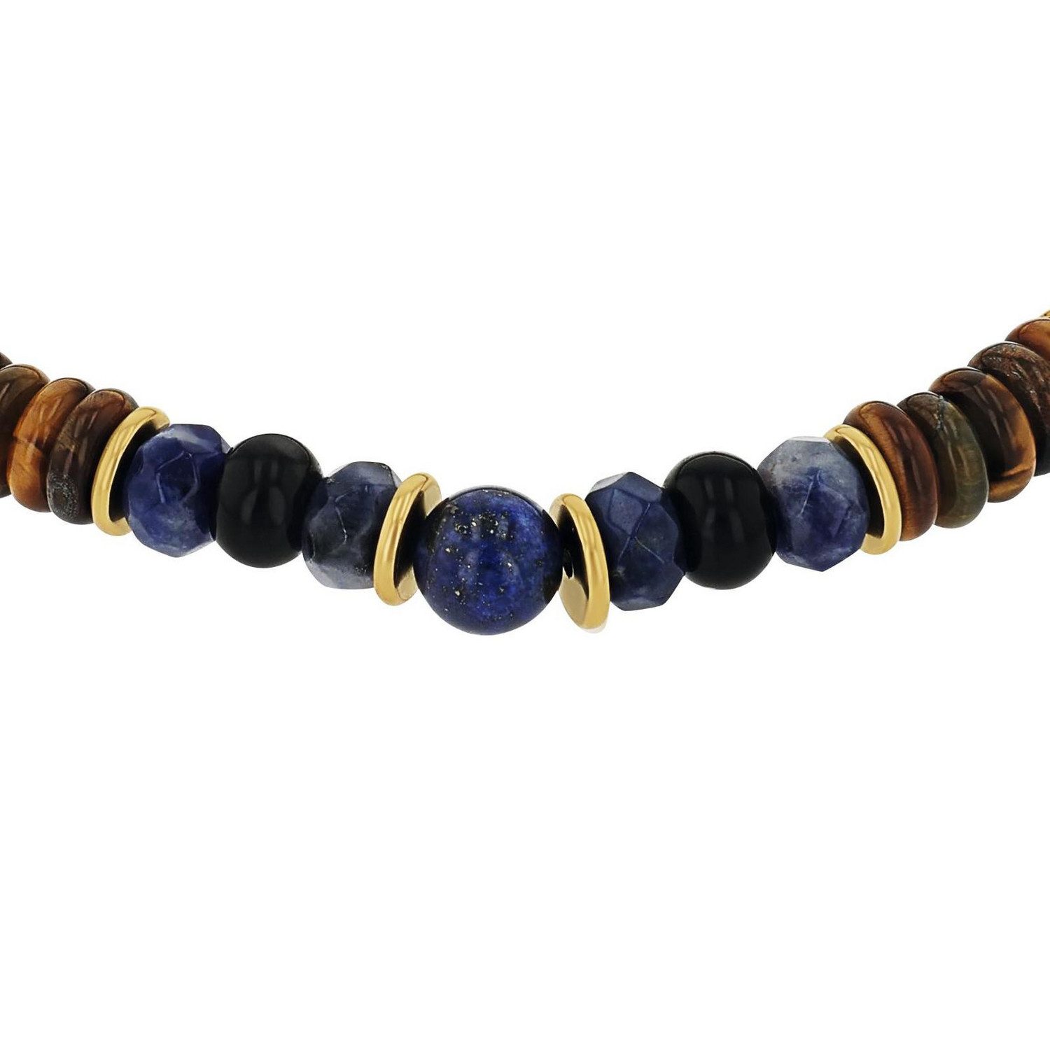 Amor Armband, mit Lapislazuli, Tigerauge