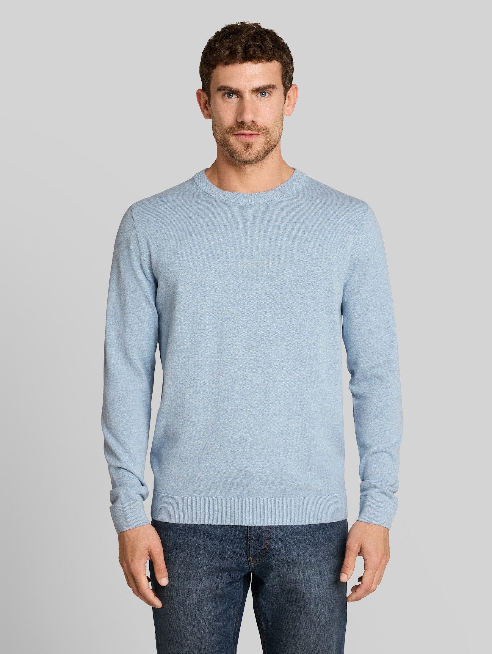TOM TAILOR Strickpullover Pullover & Strickjacken Basic Strickpullover aus Baumwolle