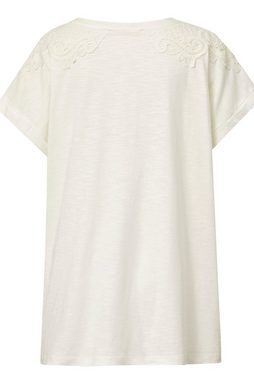 Sara Lindholm Longshirt T-Shirt oversized Rundhals Halbarm