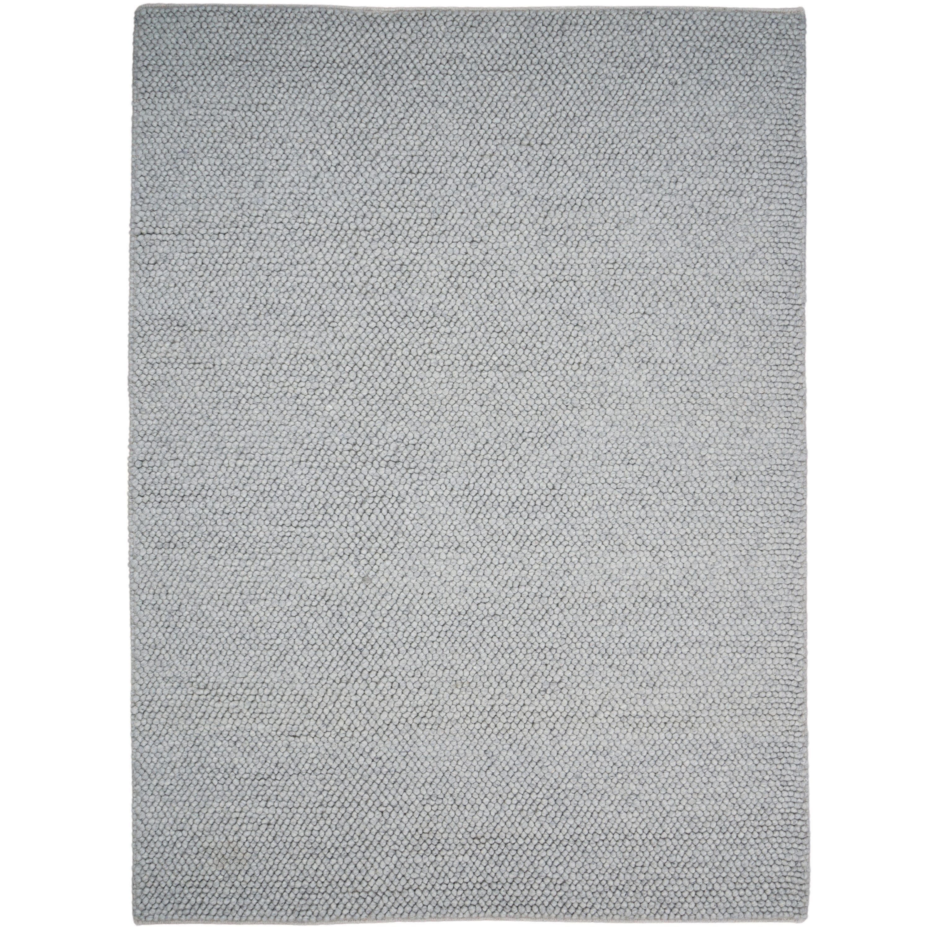 Consilio Concept Designteppich WOOLY Teppich Wohnzimmer Wolle Designer Natur Vegan, Kugelteppich, Filzkugelteppich, Wollteppich
