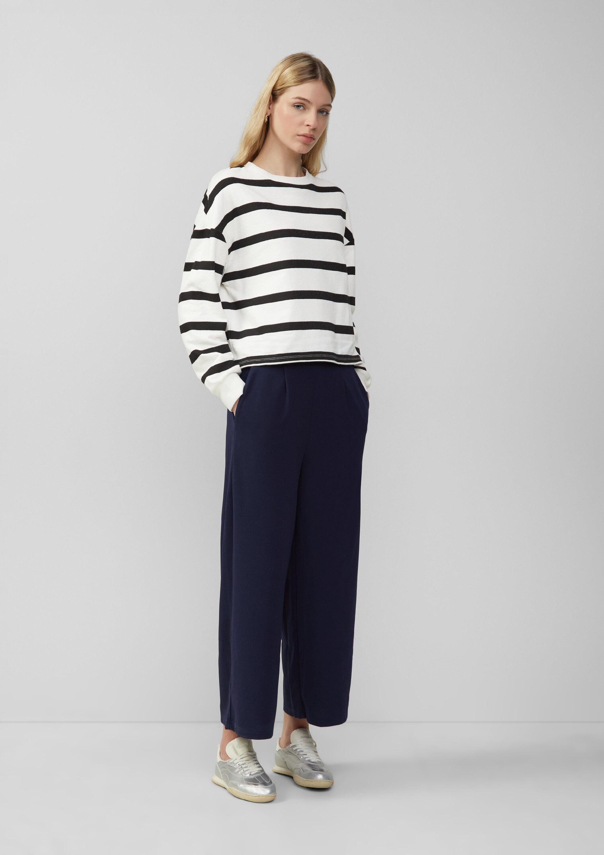 QS Culotte Hose Culotte aus Interlockjersey günstig online kaufen