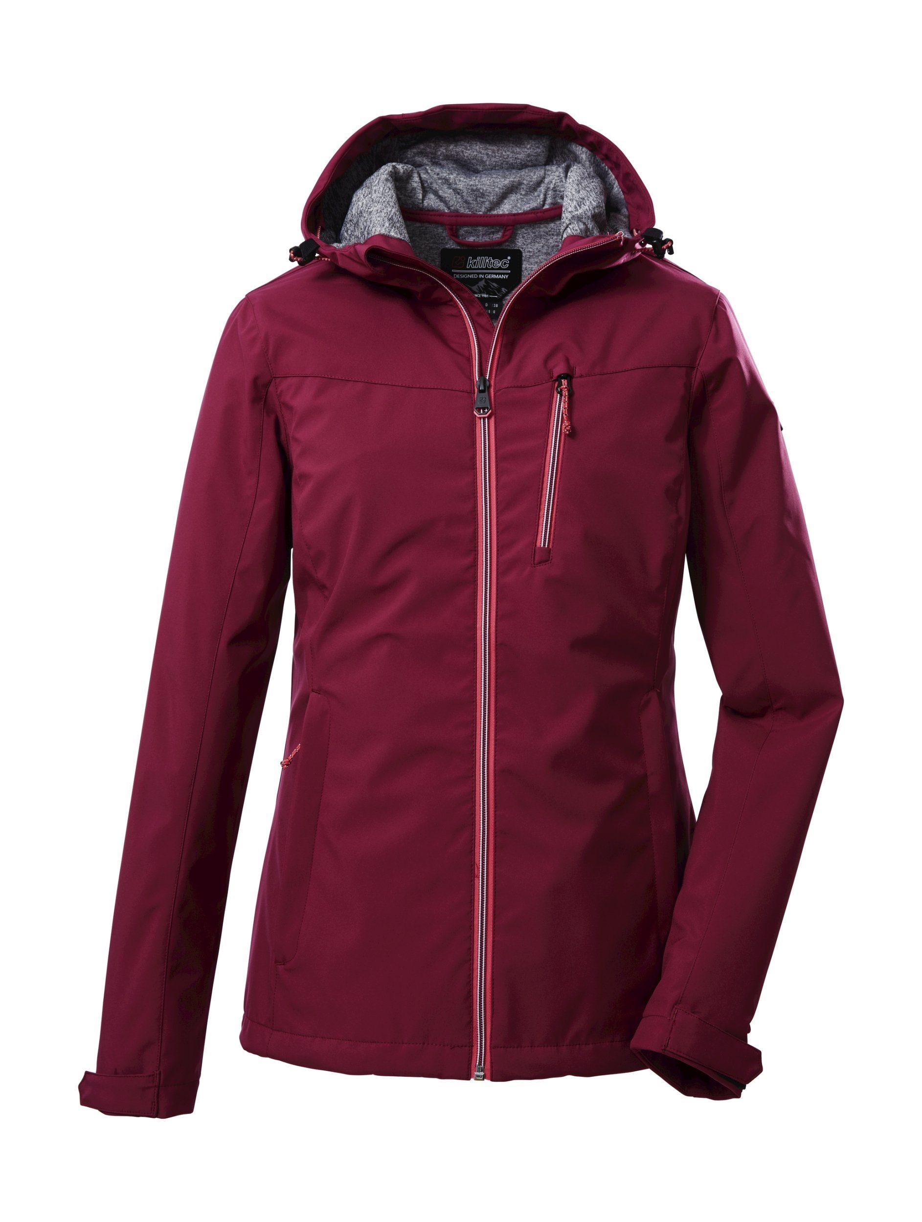 Funktionsjacke KOS 89 WMN SFTSHLL JCKT dunkelrose