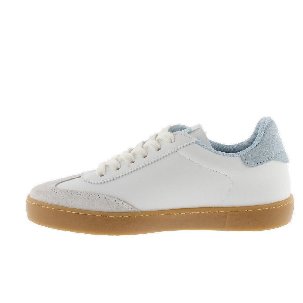 Victoria Victoria - BERLIN CICLISTA EFECTO PIEL & SERRAJE - Weiß Schnürschuh