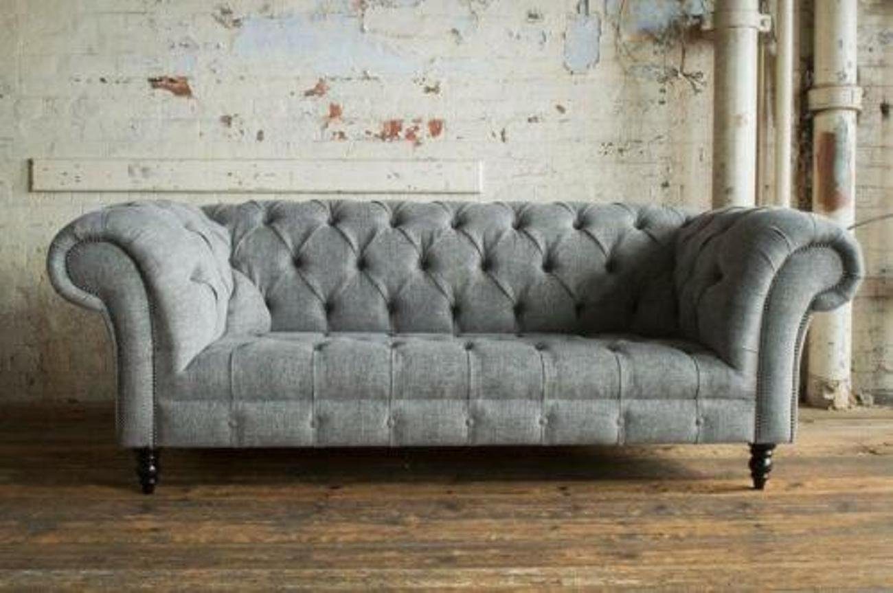 JVmoebel 3-Sitzer Chesterfield Couch 3 Couchen Sitz Sitzer Polster Sofa