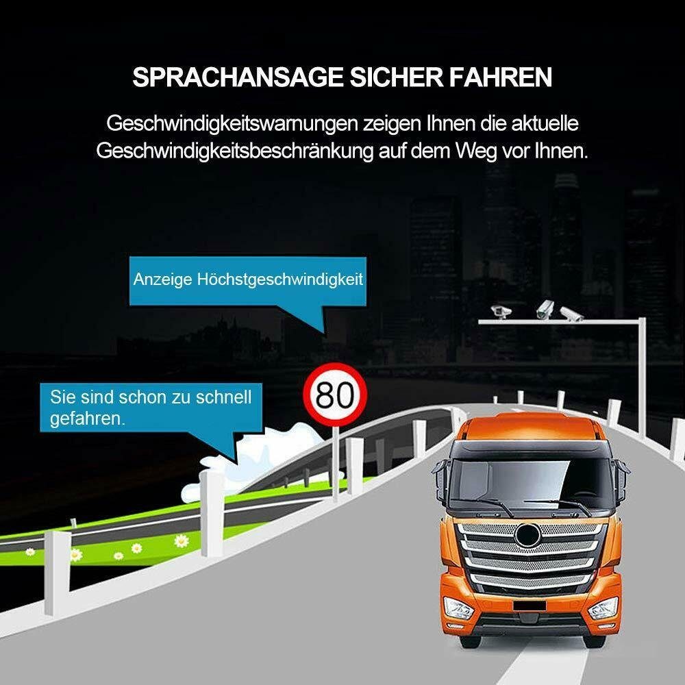 GABITECH 9 Zoll GPS Navi LKW-Navigationsgerät PKW, für CAMPER BUS, UND WOHNMOBIL LKW