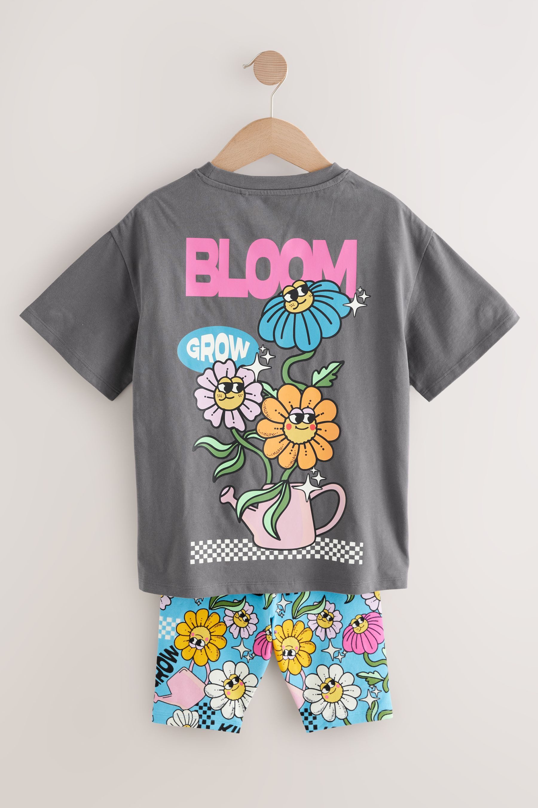 Next T-Shirt & Shorts Oversized Fit günstig online kaufen