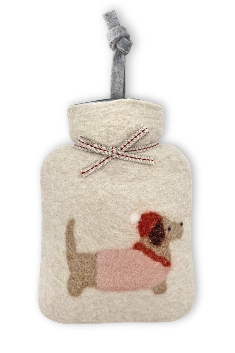 Dorothee Lehnen Hundeleinen-Führungsstange Mini-Wärmflasche - WINTERDACKEL - peyote/dusty rose, peyote cactus