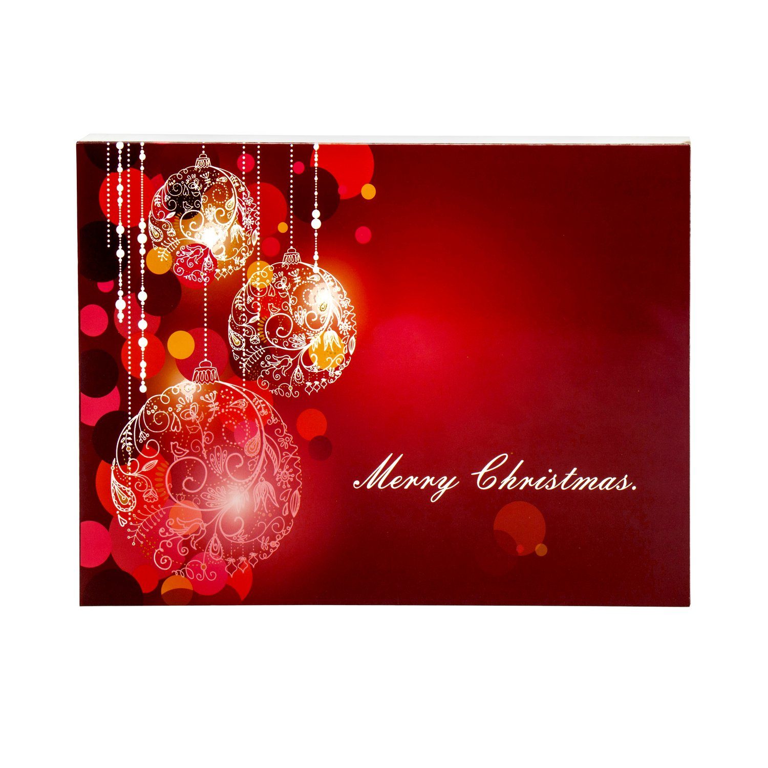 VALIOSA Schmuck-Adventskalender Merry Christmas Mode-Schmuck Adventskalender aus Halb-Edelstein (24-tlg), 24-teilig (1 Set)