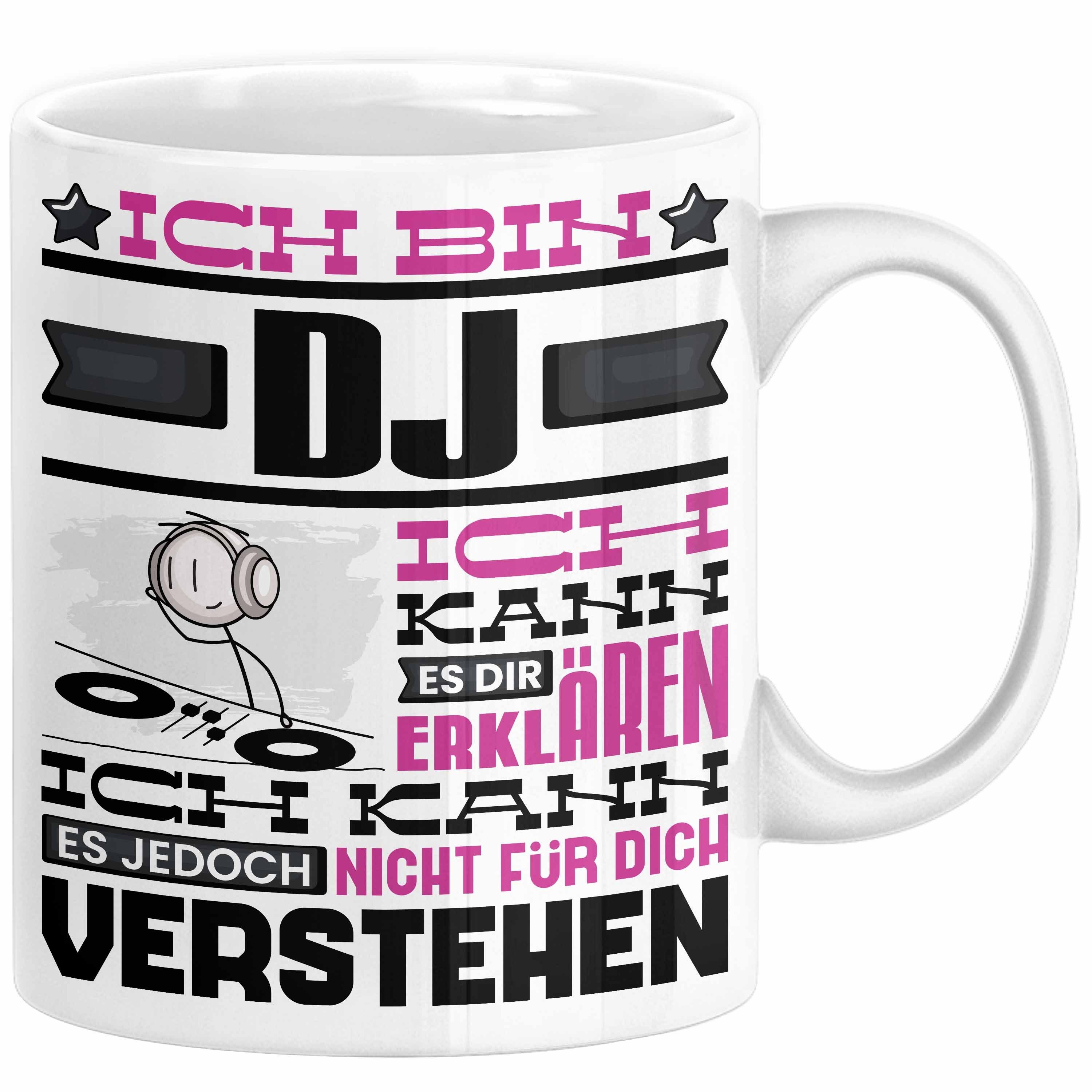 Trendation Tasse DJ Geschenk Tasse Geschenkidee für DJ Geburtstag