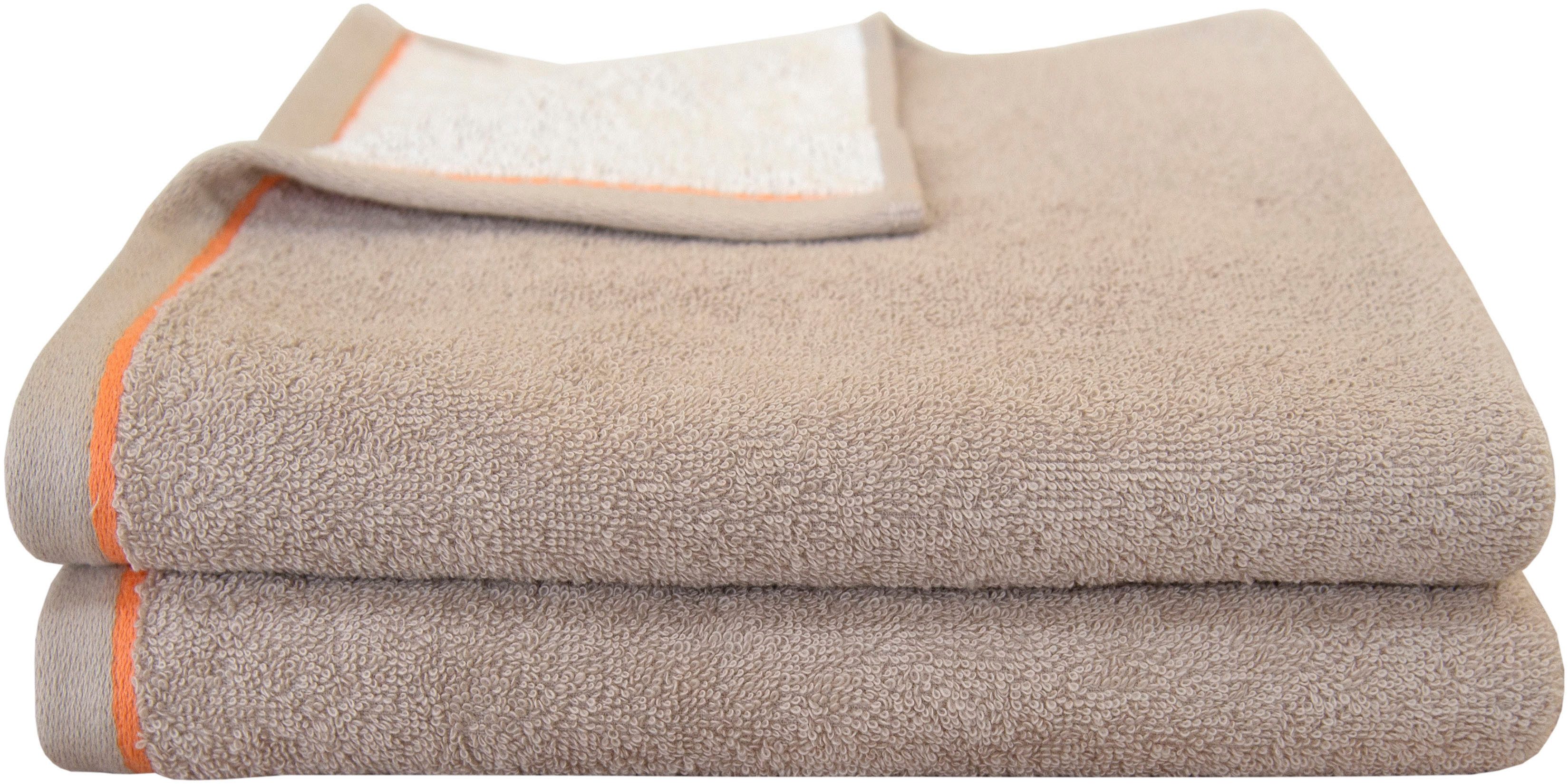 Dyckhoff Handtuch Set Katze, Frottier (Set, 2-St)