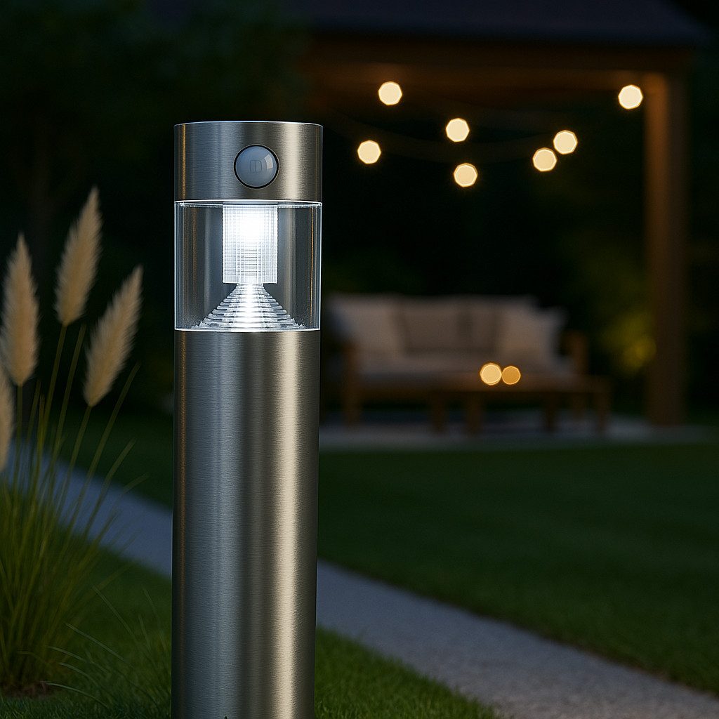 MeLiTec LED Solarleuchte Solar-Gartenleuchte, SO31, Tageslichtweiß, Edelsta günstig online kaufen