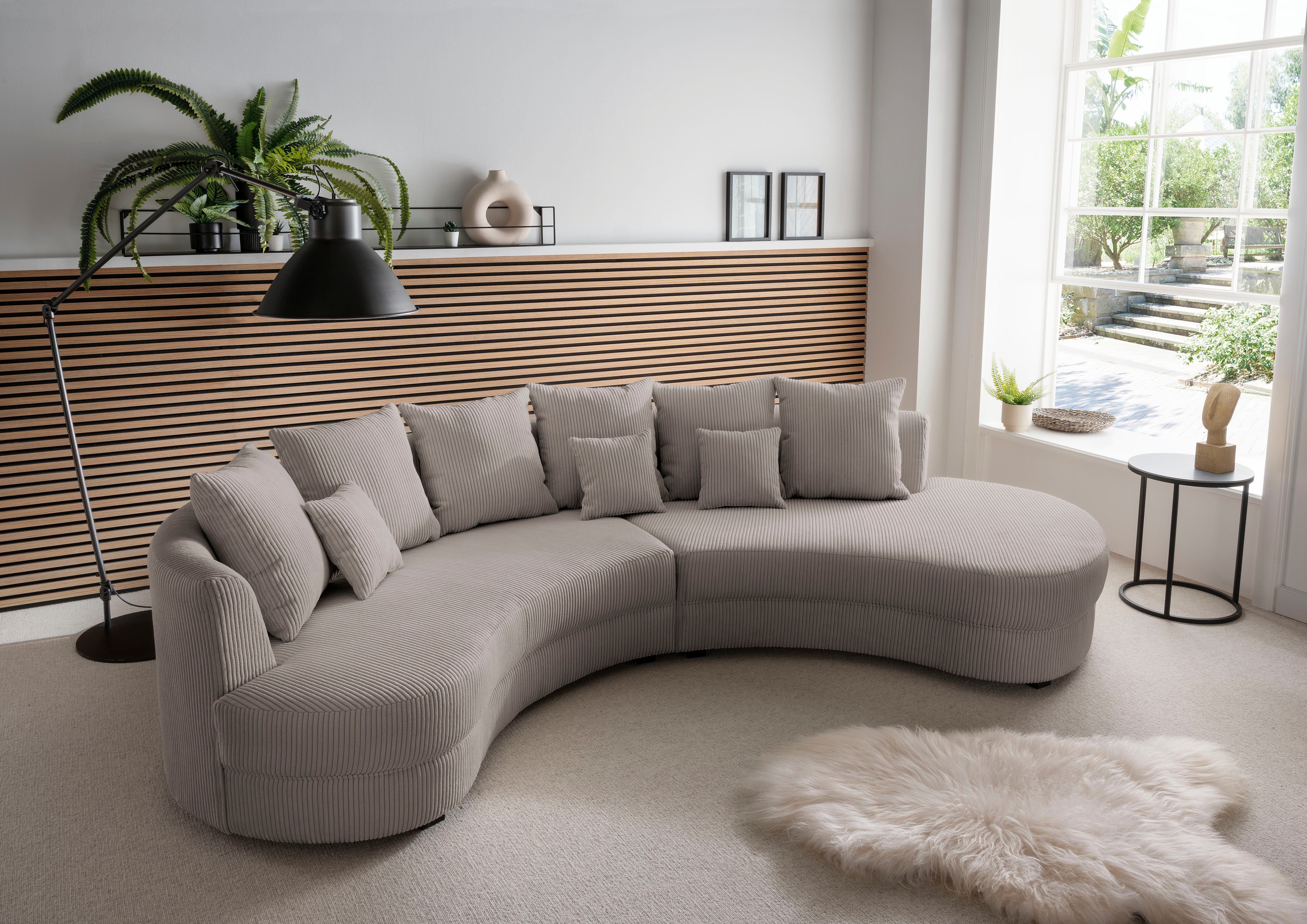 INOSIGN Ecksofa Limoncello organische Formensprache, OTTOs günstig online kaufen