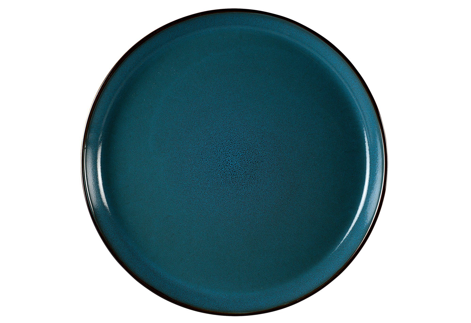 Ritzenhoff & H Porzellan rund x 3 Speiseteller blau cm Ø 26,5 Visby Teller Breker Speiseteller