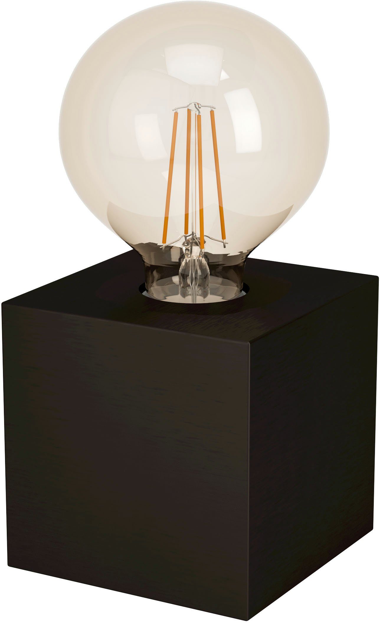 EGLO Tischleuchte PRESTWICK, Leuchtmittel wechselbar, ohne Leuchtmittel, Ti günstig online kaufen