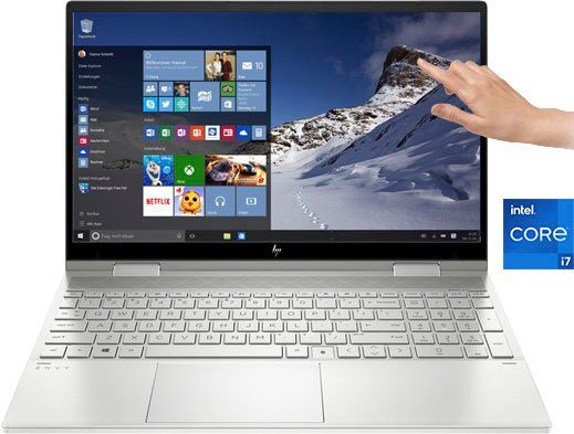 Core 1165G7, (39,6 Zoll, Iris i7 cm/15,6 Convertible Notebook 15-ed1276ng HP Intel