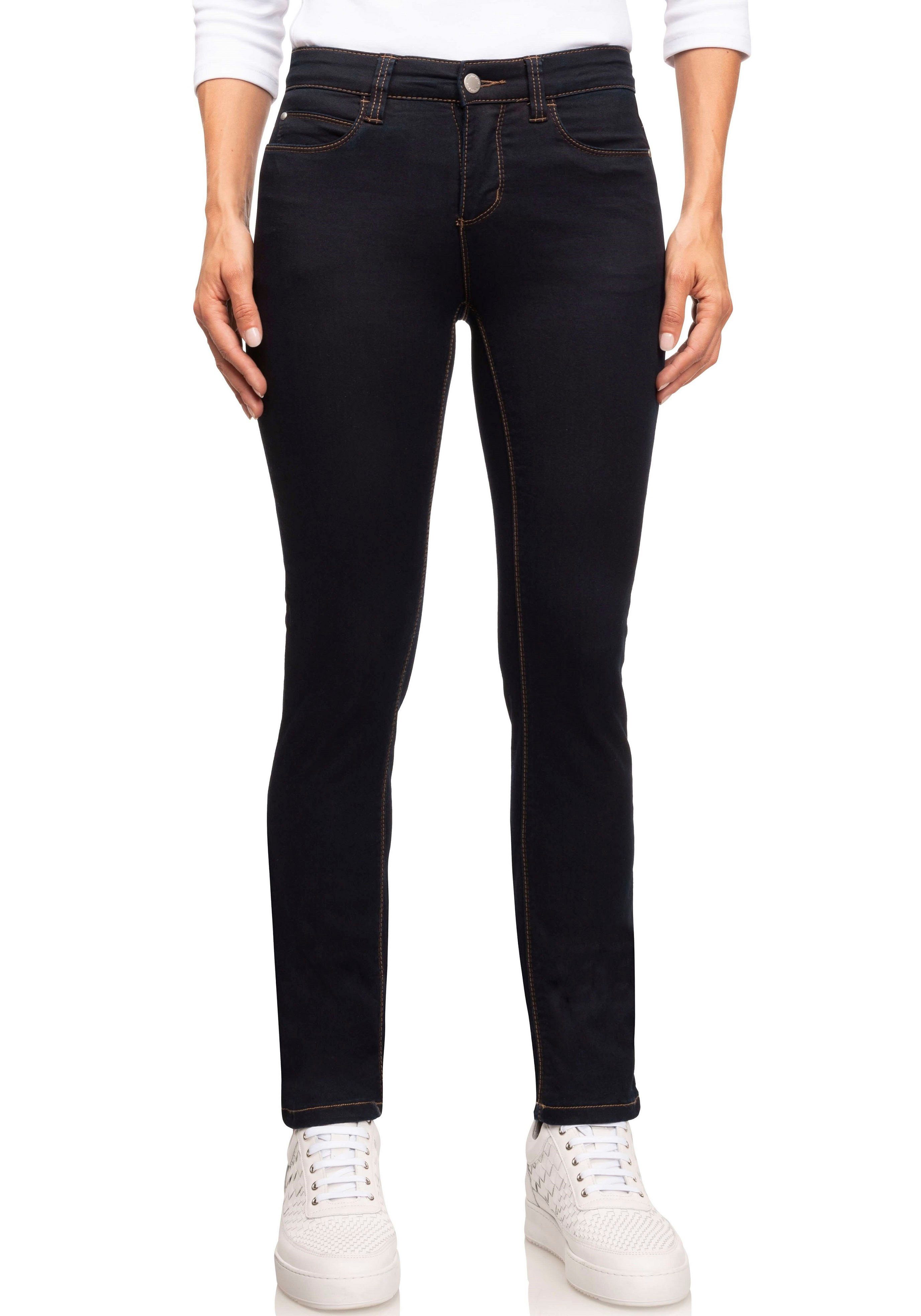 wonderjeans Slim-fit-Jeans "Classic" Klassischer gerader Schnitt günstig online kaufen