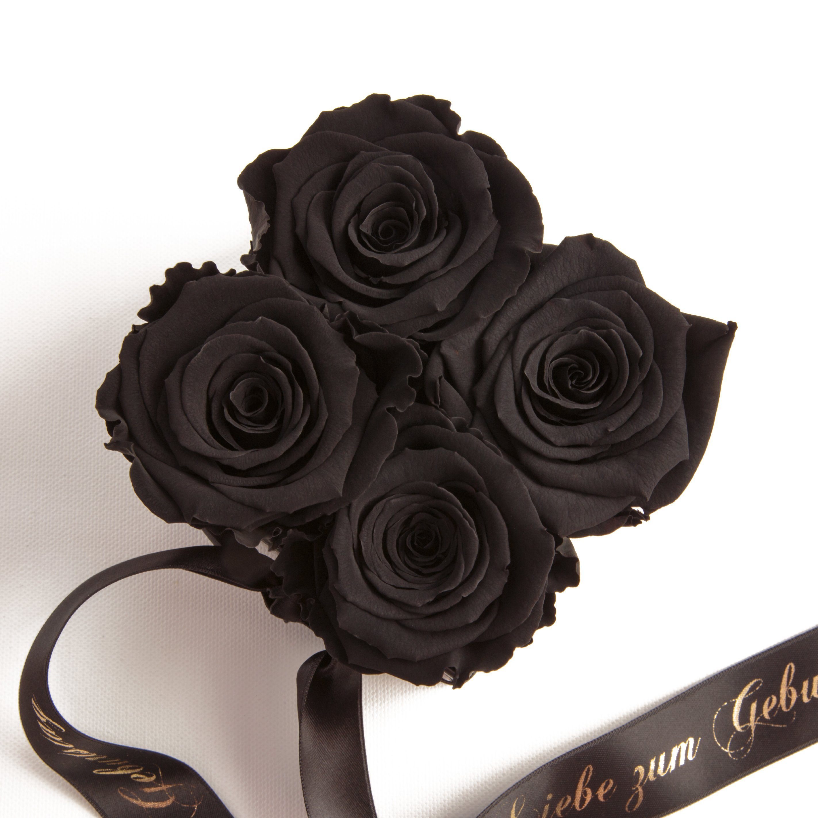 ROSEMARIE SCHULZ Heidelberg Dekoobjekt Rosenbox echte Rosen Alles Liebe zum Geburtstag Geschenk für Frauen (1 St), Echte konservierte Rosen, Made in Germany