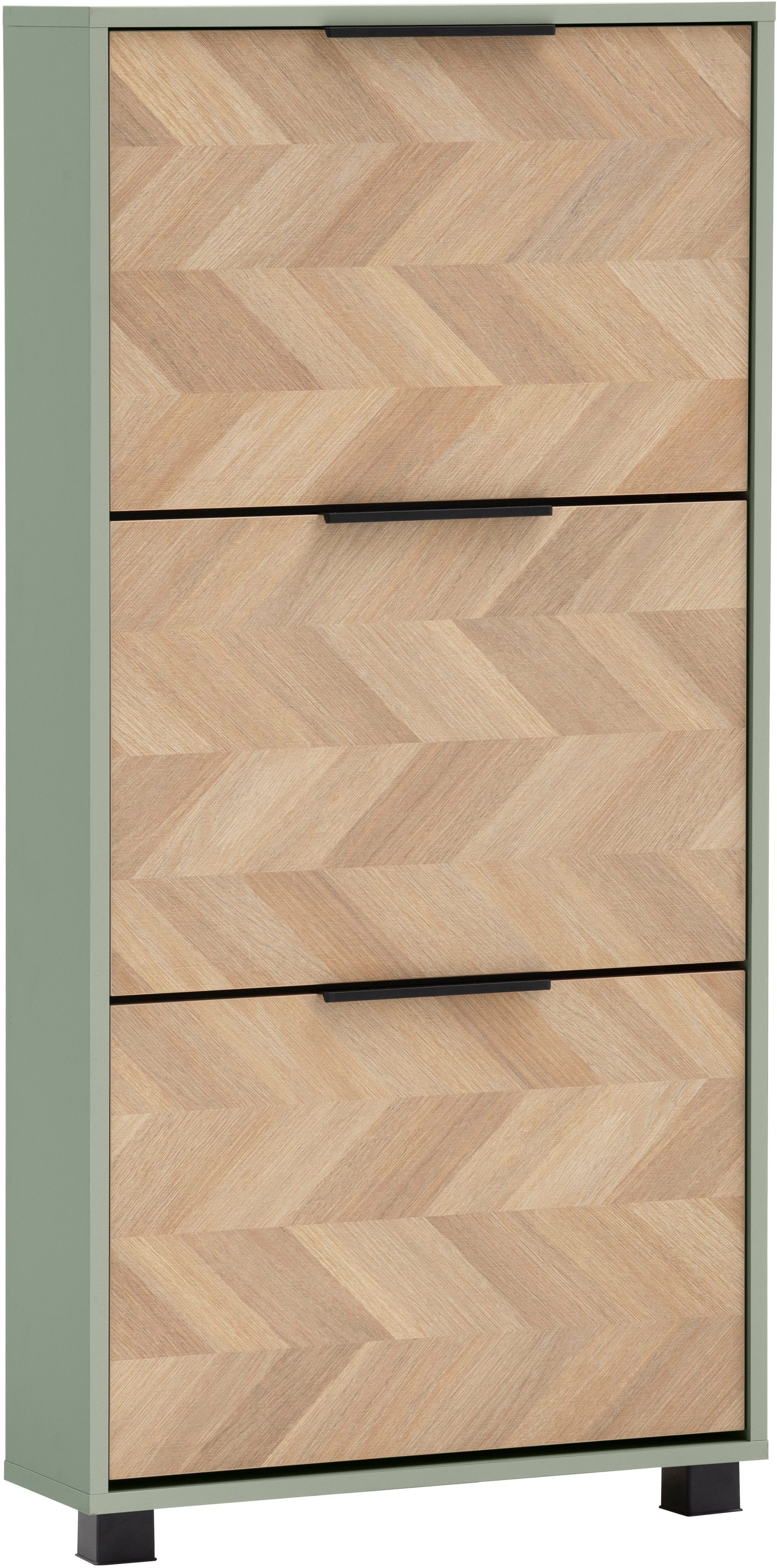 Schildmeyer Schuhschrank Piazza, Schuhschrank, Made in Germany, B: 58,8 cm (1-St) Solide Verarbeitung - Dieses Produkt ist in Deutschland gefertigt
