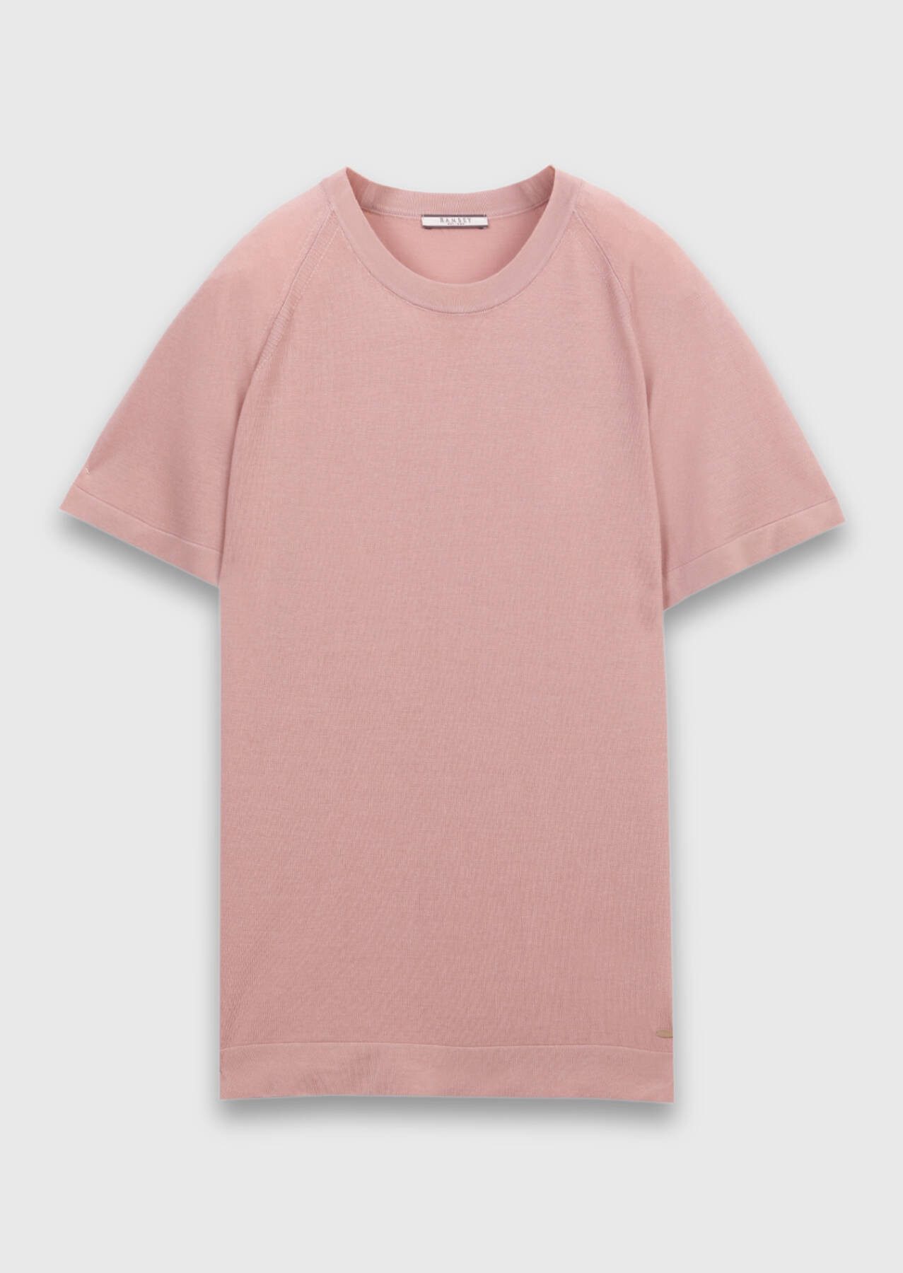 RAMSEY Longpullover Rosa Strickmode