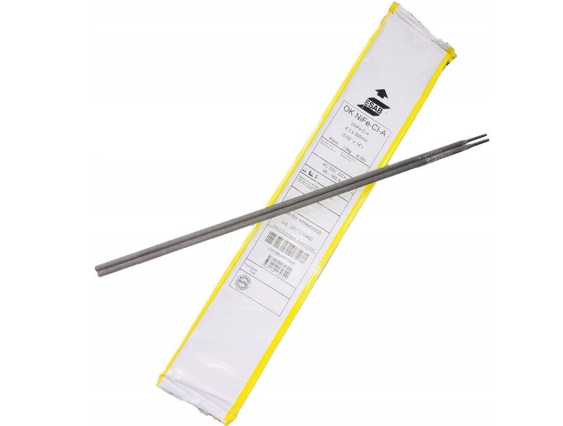 ESAB Elektrodenpads ELEKTRODE AUS GUSSEISEN 4,0 MM 350 MM 1,9 KG.