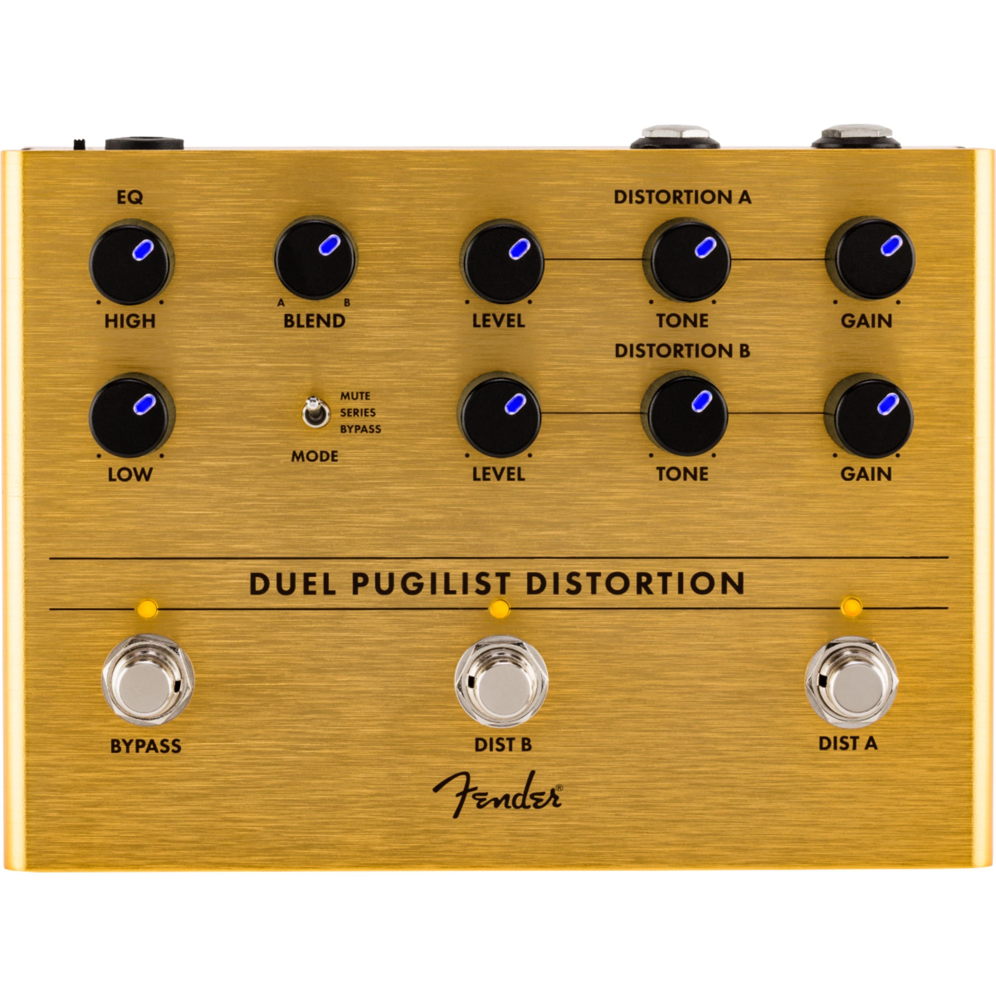 Fender Musikinstrumentenpedal, Duel Pugilist Distortion - Verzerrer für Gitarren