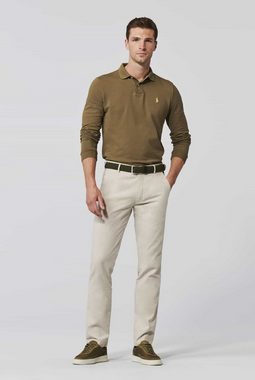 MEYER Chinohose BONN Cotton Leinen Stretch Chino