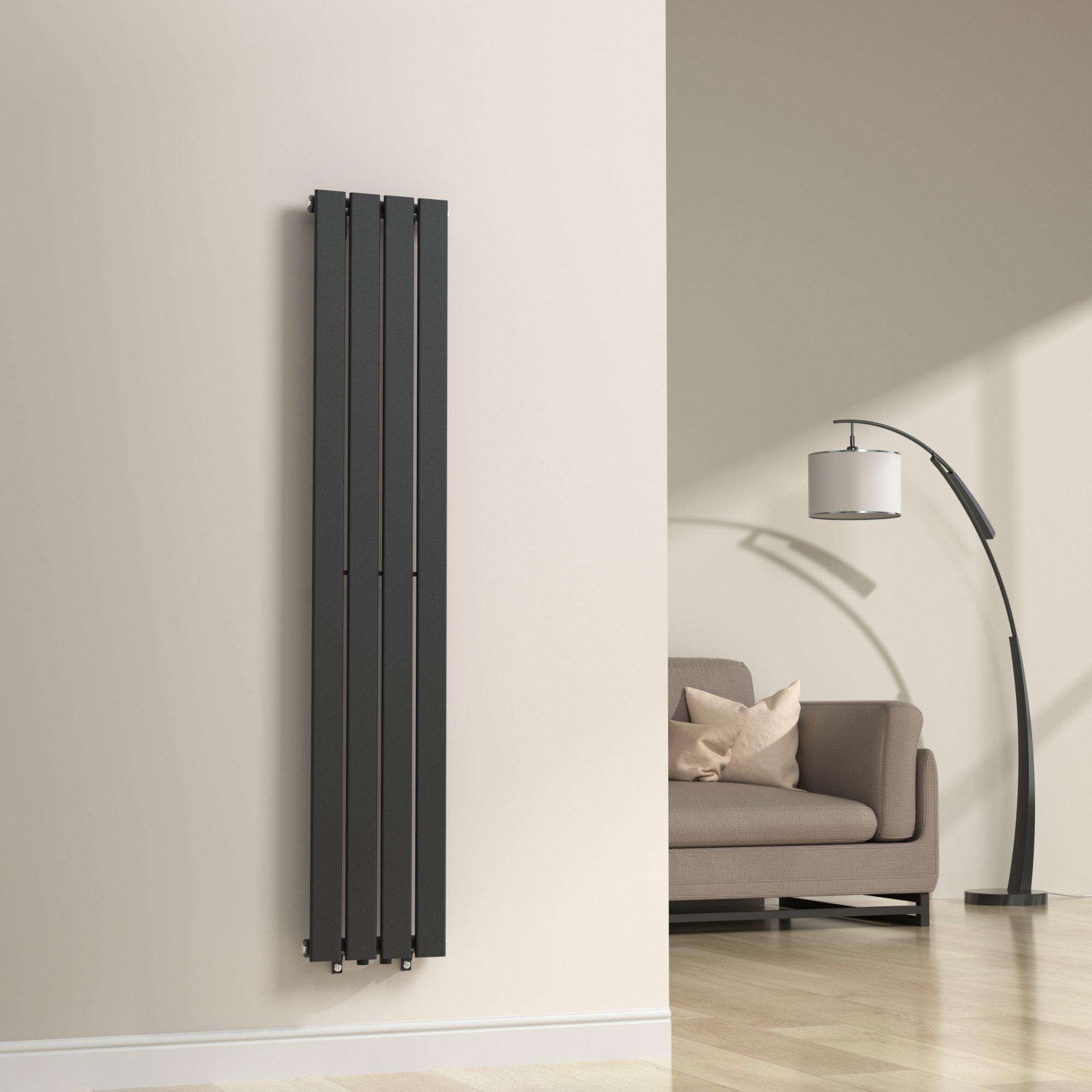neu.haus Designheizkörper, »Nore« Flachheizkörper 160x30cm Einlagig günstig online kaufen