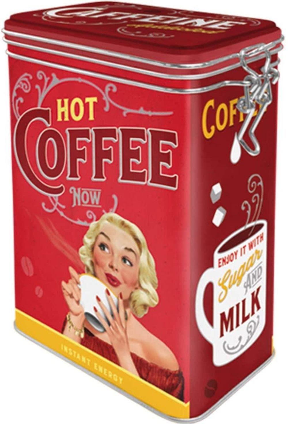 Kaffeedose Aromadose - Say it 50's - Hot Coffee Now