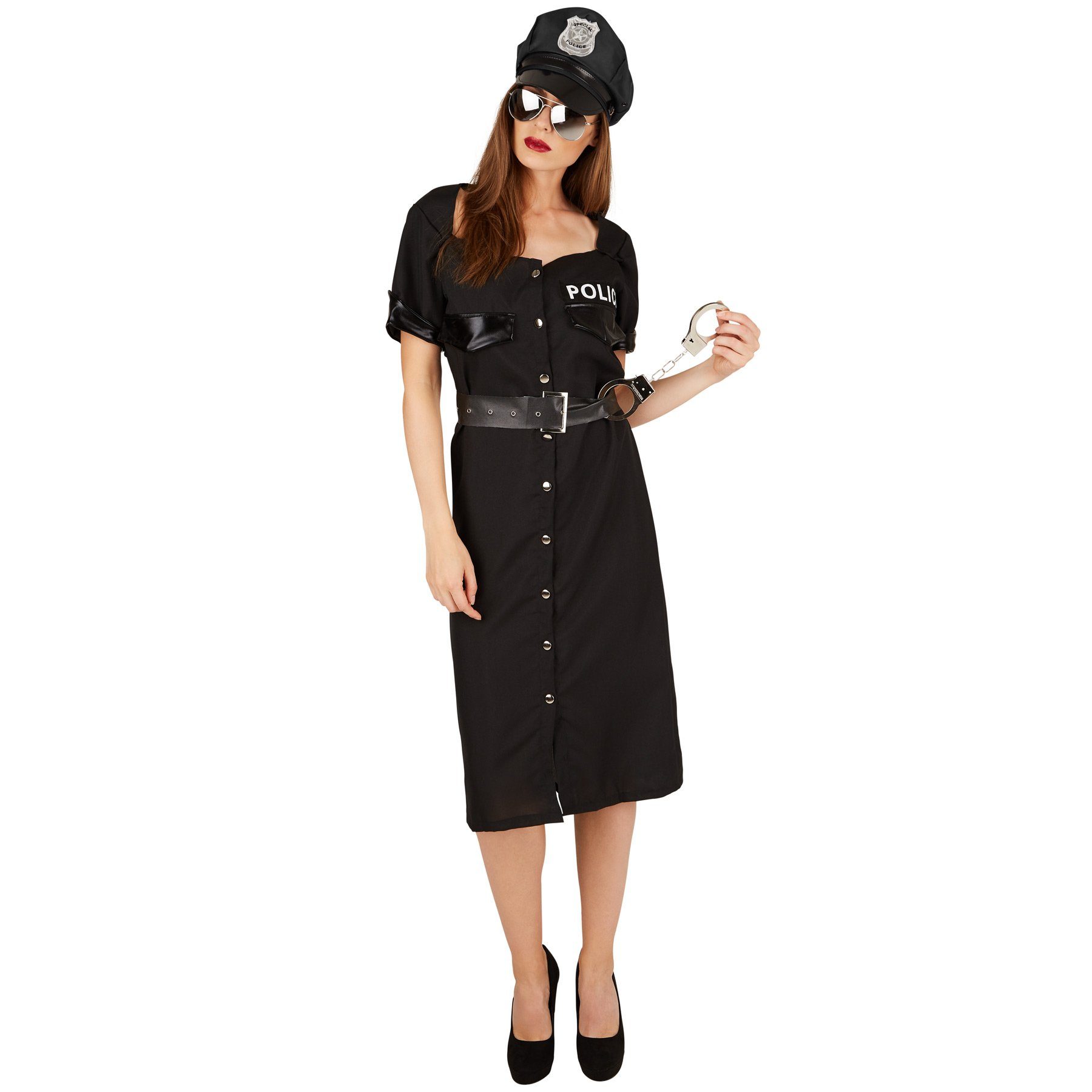 dressforfun Kostüm Frauenkostüm Polizistin, Atemberaubendes Kleid