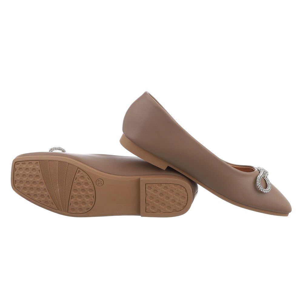 Ital-Design Damen Schlupfschuhe Elegant Ballerina (81137537) Blockabsatz Kl günstig online kaufen