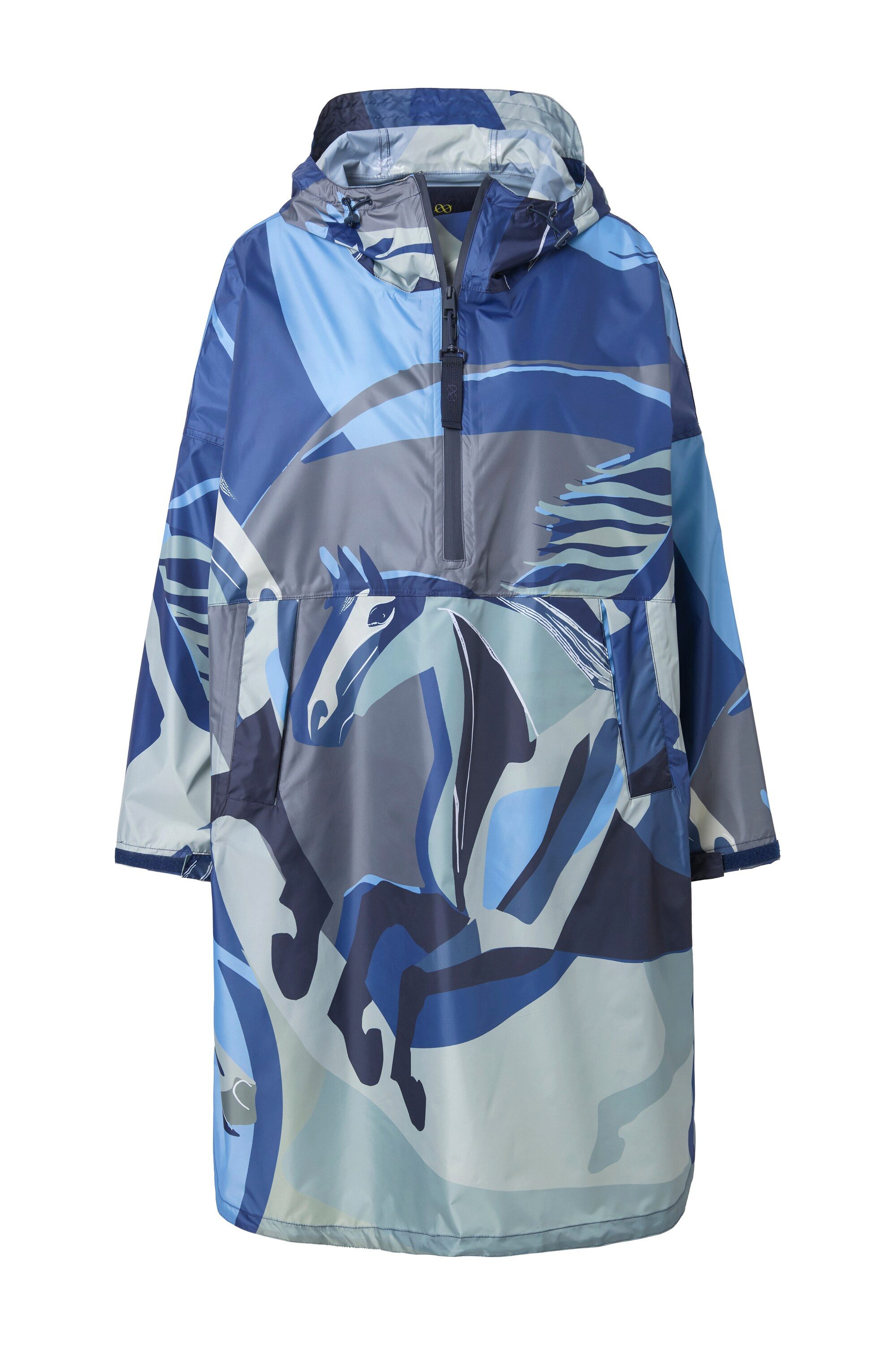 Laurasøn Funktionsjacke Funktions-Regencape Unisex Print Kapuze günstig online kaufen